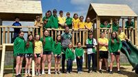 Mayo National School opens new playground Mayo National School opens new playground