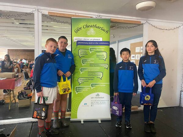 Scoil Fiacc Graiguecullen who shared third prize Scoil Fiacc Graiguecullen who shared third prize