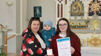 Castledermot student awarded prestigious Papal Cross Castledermot student awarded prestigious Papal Cross