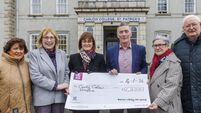 Art group presents cheque for €1,200 to county hospice Art group presents cheque for €1,200 to county hospice