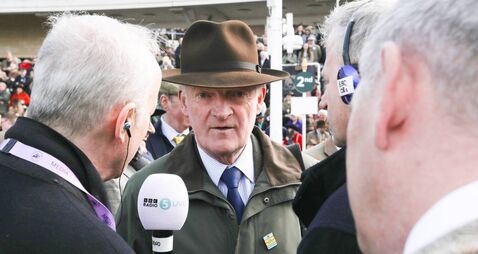 Mullins hits out at ground conditions at the Cheltenham Festival after pulling Fact To File out of Ryanair Chase Mullins hits out at ground conditions at the Cheltenham Festival after pulling Fact To File out of Ryanair Chase