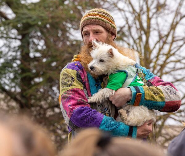 One man and his dog pictured at the St. Patrick’s Day Parade in Carlow. Pic: © Michael O'Rourke Photography 2026 One man and his dog pictured at the St. Patrick’s Day Parade in Carlow. Pic: © Michael O'Rourke Photography 2026