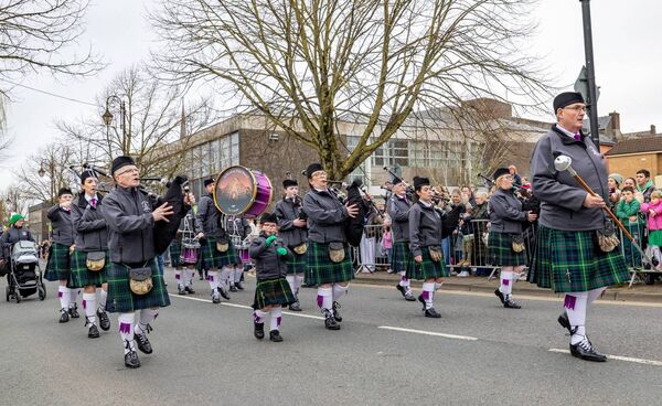 The Killeshin Pipe Band. Pic: © Michael O'Rourke Photography 2026 The Killeshin Pipe Band. Pic: © Michael O'Rourke Photography 2026
