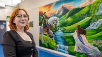 Kirstie’s mural brings Tír na nÓg to life in Carlow town Kirstie’s mural brings Tír na nÓg to life in Carlow town