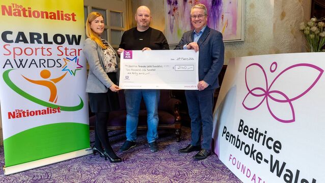 Beatrice Pembroke-Walsh Foundation receives raffle proceeds from The Nationalist Sports Star Awards Beatrice Pembroke-Walsh Foundation receives raffle proceeds from The Nationalist Sports Star Awards