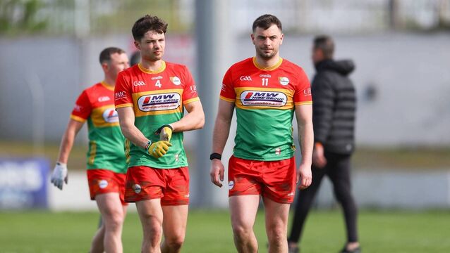 Carlow make disappointingly limp exit from Leinster Championship Carlow make disappointingly limp exit from Leinster Championship