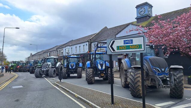 Tractors block Potato Market as fuel protest hits home Tractors block Potato Market as fuel protest hits home