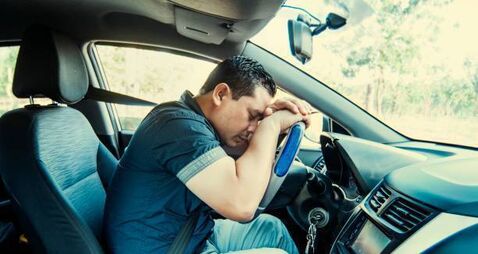 Retired doctor was asleep at the wheel Retired doctor was asleep at the wheel