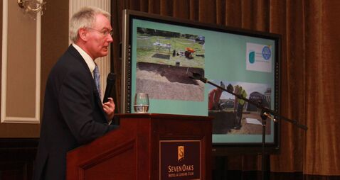 Carlow holy wells and place names projects showcased at CHAS heritage lecture Carlow holy wells and place names projects showcased at CHAS heritage lecture