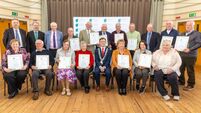 Thirteen receive cathaoirleach awards in Bagenalstown Thirteen receive cathaoirleach awards in Bagenalstown