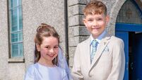 First Holy Communion day in Hacketstown First Holy Communion day in Hacketstown