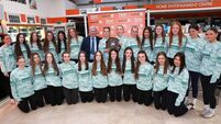 Sean Swan hosts reception to honour camogie All-Ireland winners Sean Swan hosts reception to honour camogie All-Ireland winners