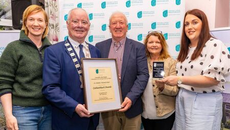 Tullow cathaoirleach honours locals at awards night Tullow cathaoirleach honours locals at awards night
