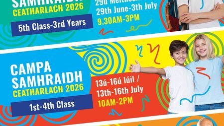 Summer camps in Co Carlow ‘as Gaeilge’ open for enrolment Summer camps in Co Carlow ‘as Gaeilge’ open for enrolment