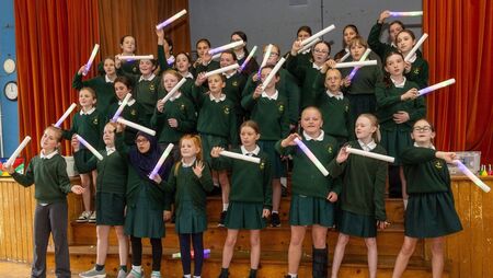 Tullow pupils shine a light onto their art work at annual exhibition Tullow pupils shine a light onto their art work at annual exhibition