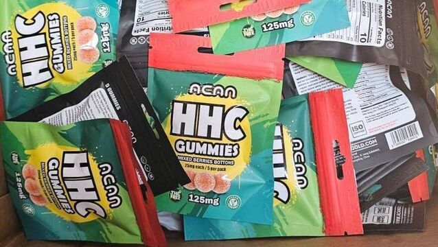 A photo of some of the seized gummies <p>A photo of some of the seized gummies</p>