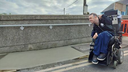 Eoin says he’s ‘over the moon’ with two new pedestrian crossings Eoin says he’s ‘over the moon’ with two new pedestrian crossings