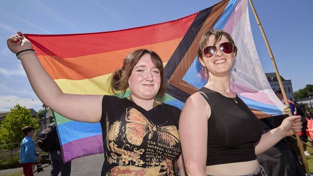 Pictured at the Carlow Pride Festival on Sunday were Leah White and Lilly Mae O'Brien Photos: Michael O'Rourke Photography <p>Pictured at the Carlow Pride Festival on Sunday were Leah White and Lilly Mae O'Brien Photos: Michael O'Rourke Photography</p>