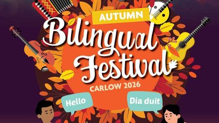 Bilingual autumn festival celebrating Irish culture in Carlow to kick off this Friday. Bilingual autumn festival celebrating Irish culture in Carlow to kick off this Friday.