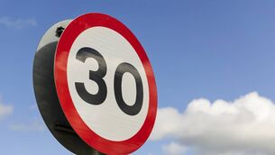 <p>Stock image of speed limit sign. Image: iStock</p> <p>Stock image of speed limit sign. Image: iStock</p>