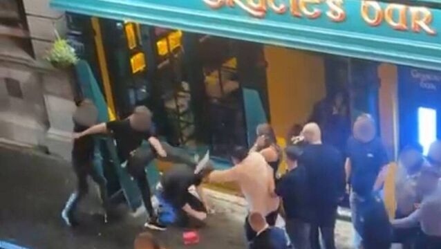 A row broke out outside a pub on Dublin Street, Carlow during which a man was twice kicked in the head <p>A row broke out outside a pub on Dublin Street, Carlow during which a man was twice kicked in the head</p>