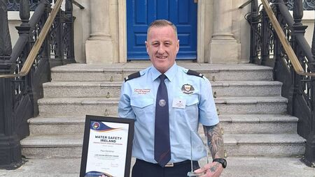 Co Carlow fireman's bravery recognised with national award Co Carlow fireman's bravery recognised with national award